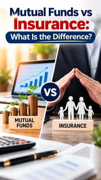 mutual funds vs insurance - what is difference - mwealthconsultant